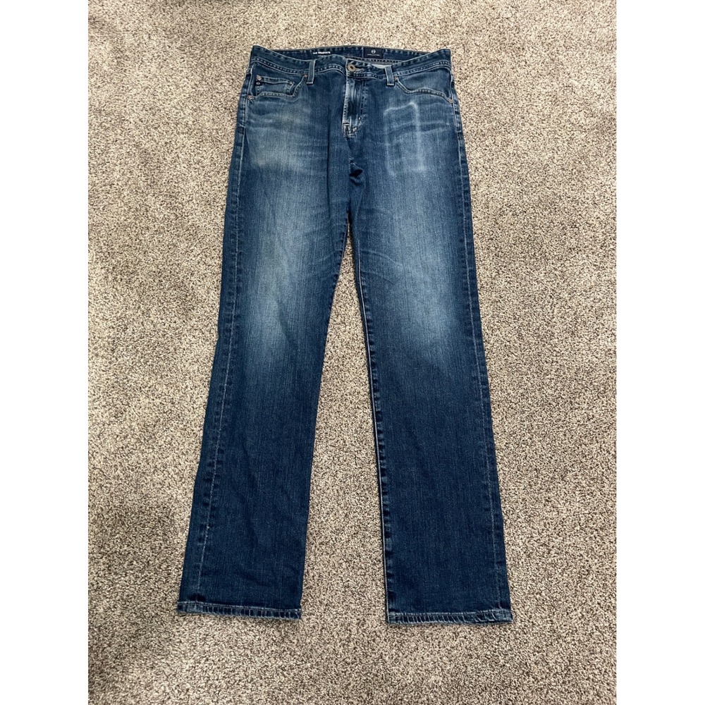 AG‎ Adriano Goldschmied The Graduate Tailored Leg Jeans Blue 33x34 1174LEDGRAN